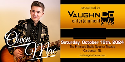 Owen Mac presented by Vaughnco Entertainment primary image