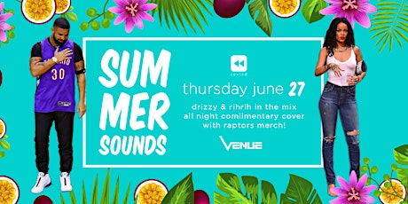 Summer Sounds Hip Hop Party @ Venue primary image