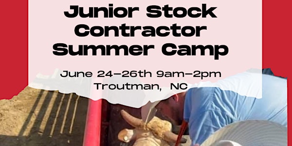 Junior Stock Contractor Camp