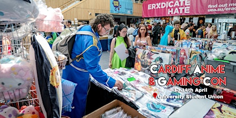 Imagem principal do evento Cardiff Anime & Gaming Con 2024