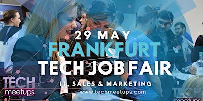 Imagen principal de FRANKFURT TECH JOB FAIR SPRING 2024