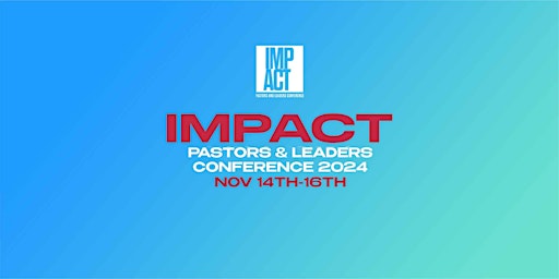 Impact Pastors & Leaders Conference 2024  primärbild