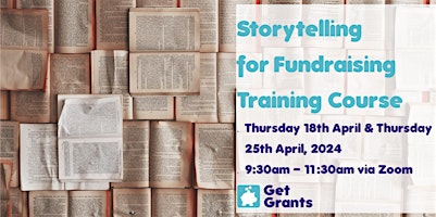 Hauptbild für Storytelling for Fundraising Training Course