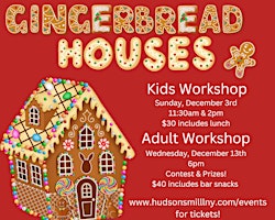 Gingerbread House ADULT Workshop primary image