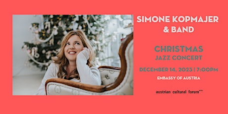 Imagen principal de Simone Kopmajer and Band | Christmas Jazz Concert