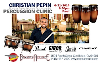 Christian Pepin Percussion Clinic primary image