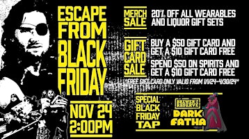 Escape from Black Friday primary image