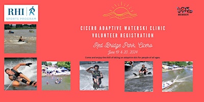 Primaire afbeelding van 2024  Cicero waterski clinic- volunteer sign-up