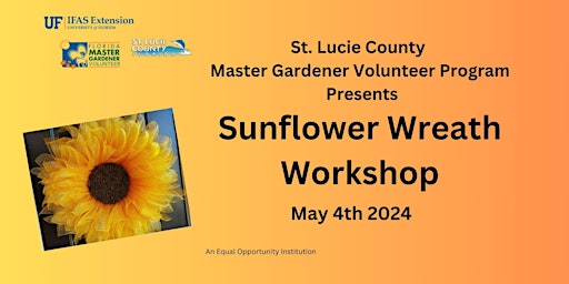 Immagine principale di Sunflower Wreath Workshop 