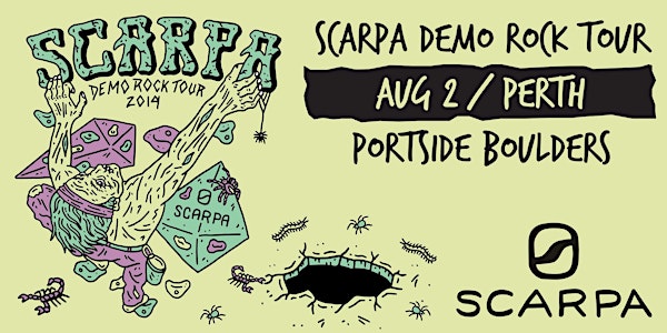 SCARPA DEMO ROCK TOUR - PERTH - PORTSIDE BOULDERS