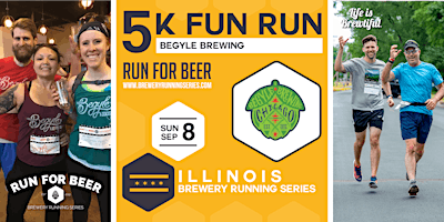 Hauptbild für 5k Beer Run x Begyle Brewing | 2024 Illinois Brewery Running Series