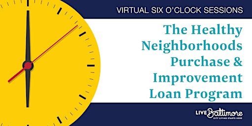 Primaire afbeelding van The Healthy Neighborhoods Purchase & Improvement Loan Program