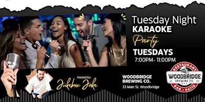 Primaire afbeelding van Karaoke at Woodbridge Brewing Co.