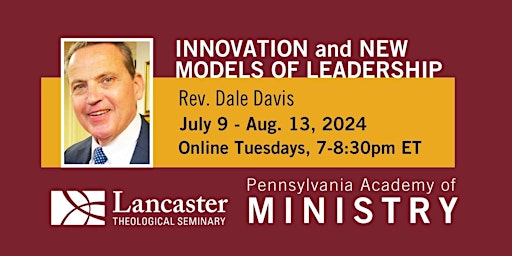 Imagem principal do evento Pennsylvania Academy of Ministry: Innovation and New Models of Leadership