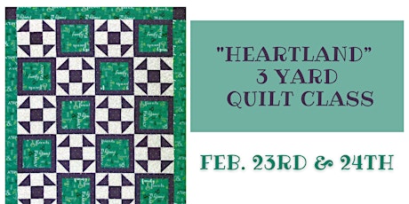 "Heartland"- 3 Yard Quilt Class primary image