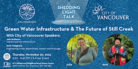 Primaire afbeelding van Shedding Light Talk: Green Water Infrastructure & The Future of Still Creek