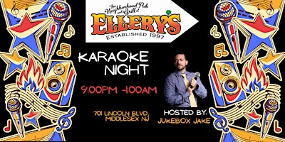 Karaoke at Ellery's Grill primary image