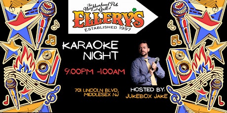 Karaoke at Ellery's Grill