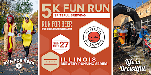 5k Beer Run x Spiteful Brewing | 2024 Illinois Brewery Running Series  primärbild