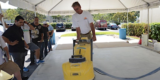 Hauptbild für Polished Concrete Training May 20 '24 - Pompano Beach