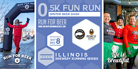Holiday Winter Dash Beer Run | 2024 Illinois Brewery Running Series