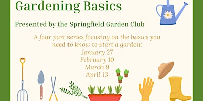 Image principale de Gardening Basics