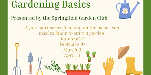 Imagem principal de Gardening Basics