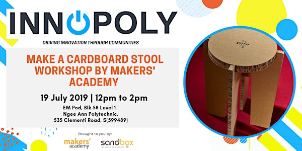 Make your Own Cardboard Stool Workshop by Makers' Academy