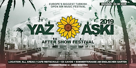 Hauptbild für YAZ ASKI Aftershowfestival