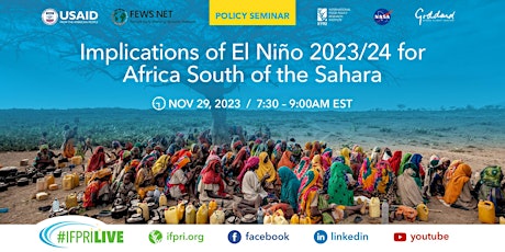 Imagem principal de Implications of El Niño 2023/24 for Africa South of the Sahara
