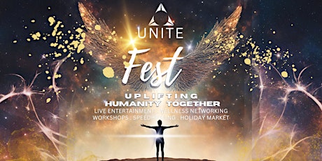 Imagem principal do evento UNITE FEST ~ Holiday Market, Wellness Networking, Workshops & SpeedHealing!