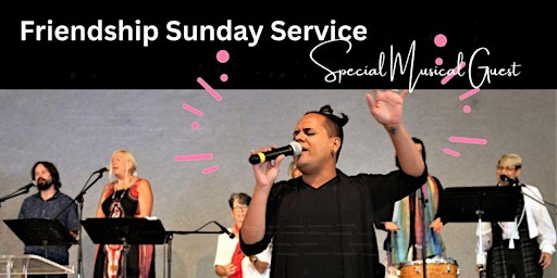 Jay Miah - Special musical guest at Friendship Sunday Service primary image