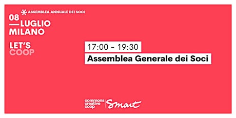 Assemblea generale dei soci / Let's coop Smart