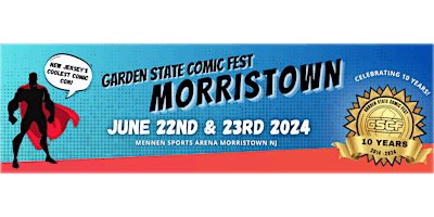 Imagem principal do evento Garden State Comic Fest: Morristown 2024