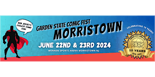 Primaire afbeelding van Garden State Comic Fest: Morristown 2024