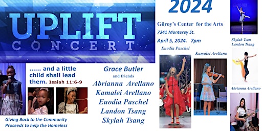 Image principale de Uplift Concert 2024 introducing Grace Butler and Friends