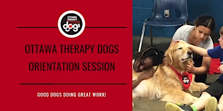 Immagine principale di Ottawa Therapy Dogs Orientation Session -- October 7, 2019 (Step Two)  