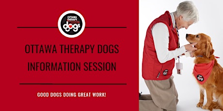 Ottawa Therapy Dogs Information Session (Step One) -- Monday, September 30, 2019 primary image