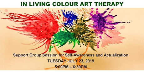 In Living Colour - Art Therapy for Self Awareness and  Actualization primary image