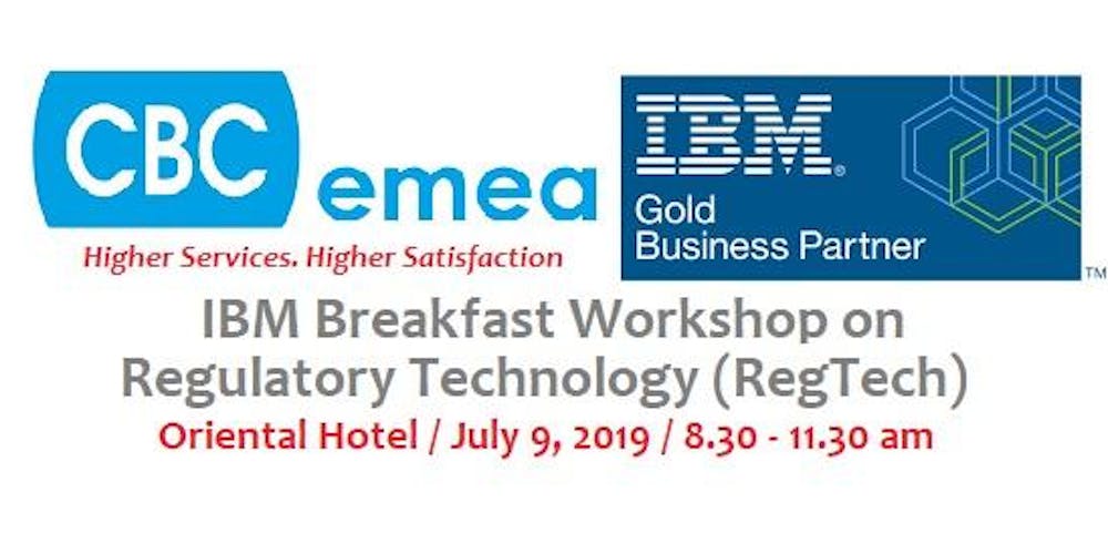 Image result for IBM Workshop - Regulatory Technology