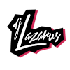Living On Video & DJ Lazarus's Logo