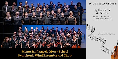 Monte Sant Angelo Mercy School Symphonic Wind Ensemble and Choir en concert