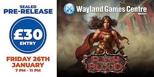 Flesh and Blood TCG - Heavy Hitters Pre-release at Wayland Games primary image