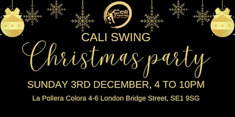 Cali Swing Christmas Party primary image