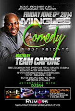 MINGLES COMEDY FRIDAY HOSTED BY CAPONE primary image