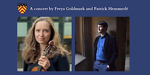 Imagem principal de A concert by Freya Goldmark and Patrick Hemmerlé