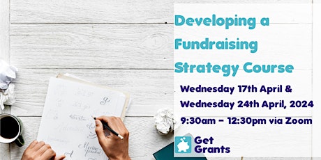 Developing a Fundraising Strategy Training Course primary image