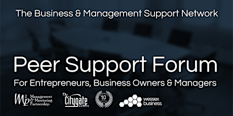 Business & Management Peer Support Forum - 24th September 2019 primary image