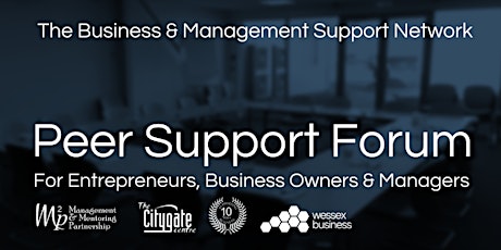 Business & Management Peer Support Forum - 22nd October 2019 primary image