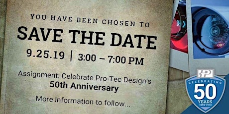 Pro-Tec Design's 50th Anniversary Party primary image